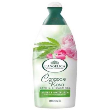 ANGELICA GEL DE DUS LAPTE SI OVAZ 450 ML