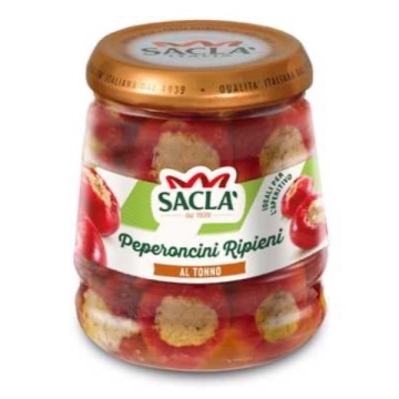 ARDEI IUTI UMPLUTI CU TON SACLA 280 GR
