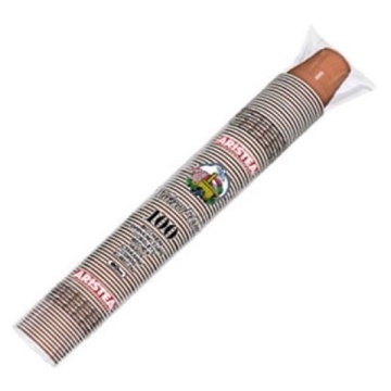 ARISTEA 100 PAHARE CAFEA 80 ML ALB/MARO