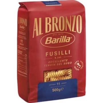 BARILLA BRONZO FUSILLI 500 GR