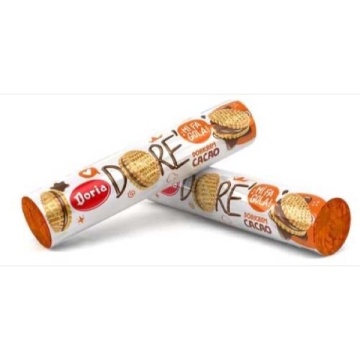 BISCUITI DORIA DORE CACAO TUB 150 GR