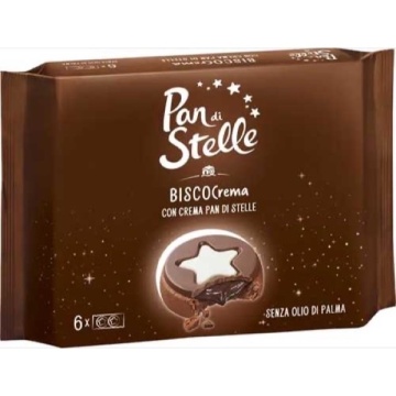 BISCUITI MULINO BIANCO BISCOCREMA 168 GR X6