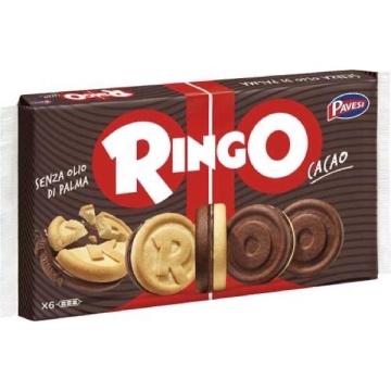 BISCUITI RINGO FAMILY CACAO 330 GR