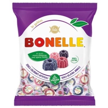 CARAMELE FIDA BONELLE JELEU FRUCTE DE PADURE 160 GR