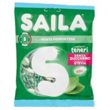 CARAMELLE SAILA FREE MENTA PUNGA MOALE 75 GR