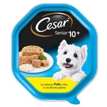 CESAR SENIOR 10+ PUI CU OREZ 150 GR