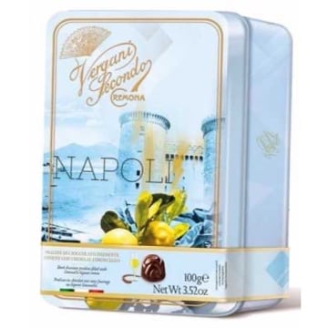CIOCOLATA VERGANI MONUMENT NAPOLI LIMONCELLO 100 GR