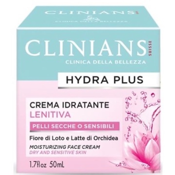 CLINIANS CREMA HYDRA PLUS CALMANTA PIELE USCATA FLOARE LOTUS