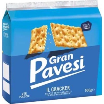 CRACKERS GRAN PAVESI NESARATE ALBASTRU 560 GR
