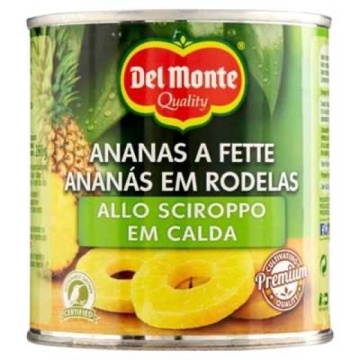 DEL MONTE ANANAS IN SIROP 435 GR