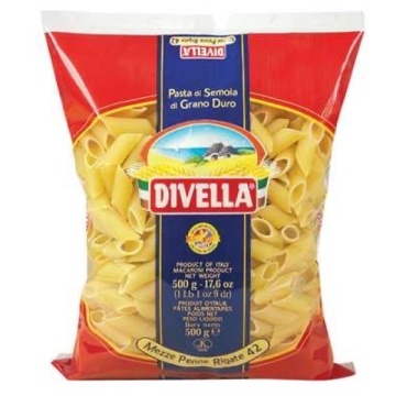 DIVELLA NR 42 MEZZE PENNE RIGATE 500 GR