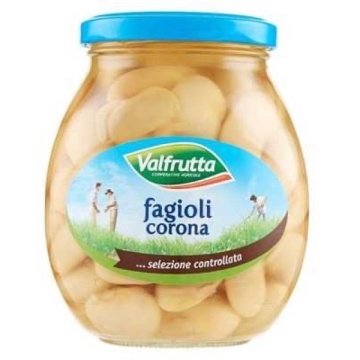 FASOLE VALFRUTTA CORONA STICLA 360 GR
