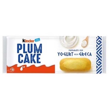 FERRERO KINDER PLUMCAKE IAURT GRECESC 192 GR