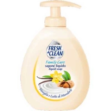 FRESH CLEAN SAPUN LICHID VANILIE MIGDALA 300 ML
