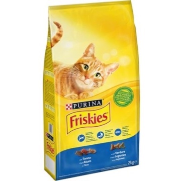 FRISKIES CROCHETE PISICA TON SI LEGUME 2 KG