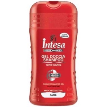 INTESA SAMPON SI GEL DE DUS ALOE ROSU 250 ML