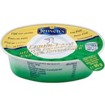 JENSENS PATE DE RATA 80 GR