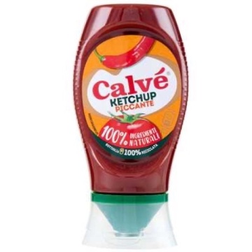 KETCHUP CALVE TOP DOWN HOT PICANT 250 ML
