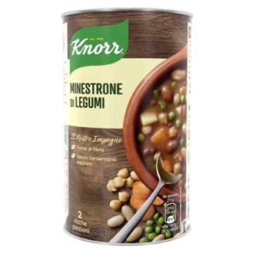 KNORR DOZA METALICA MINESTRONE DE LEGUME 545 GR