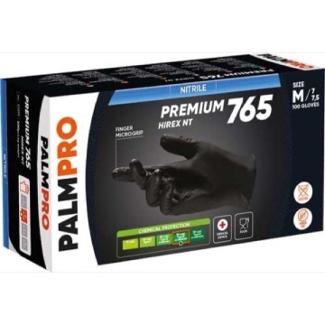 MANUSI NITRIL 100 BUC NEGRE M