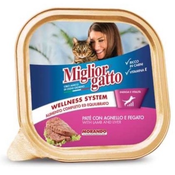MIGLIOR HRANA PISICA TAVA MIEL SI FICAT 100 GR