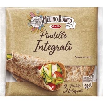 MULINO BIANCO PIADELLE INTEGRALE 3 BUC 225 GR