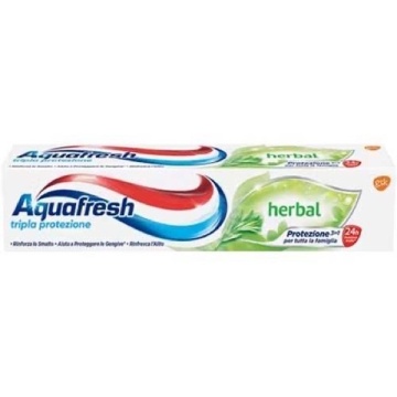 PASTA DE DINTI AQUAFRESH HERBAL NATURAL SCIENCE 75 ML