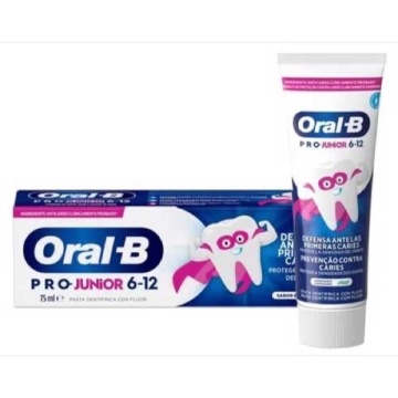 PASTA DINTI ORAL-B JUNIOR PRO 6-12 ANI 75 ML