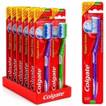PERIUȚĂ DE DINȚI COLGATE DOUBLE ACTION MEDIE