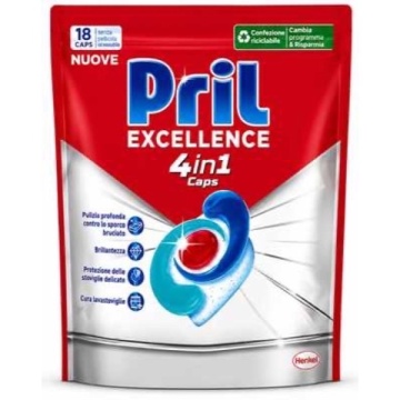 PRIL TABLETE CAPS EXCELLENCE 4IN1 18+2 BUC