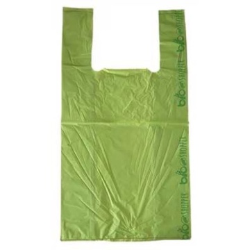 PUNGI SHOPPER VERDE MEDII 28X50