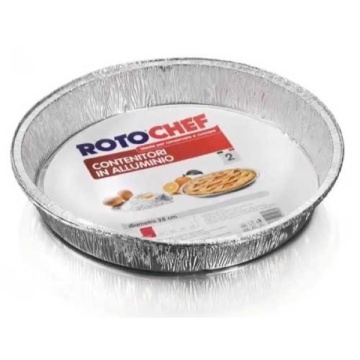 ROTOFRES TAVA ALUMINIU PIZZA ROTUNDA 28 CM