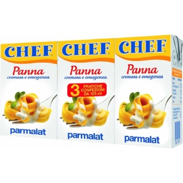 SMANTANA PARMALAT CHEF 3X125 ML