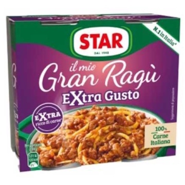 SOS STAR GRAN RAGU EXTRA GUSTO 2X180 GR