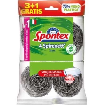 SPONTEX SPIRENETT BURETE INOX OTEL