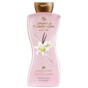 SPUMA SCIAMP SAMPON SI GEL DE DUS VANILIE SI MATASE 650 ML