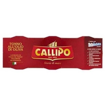 TON CALLIPO IN ULEI DE MASLINE 3X70 GR