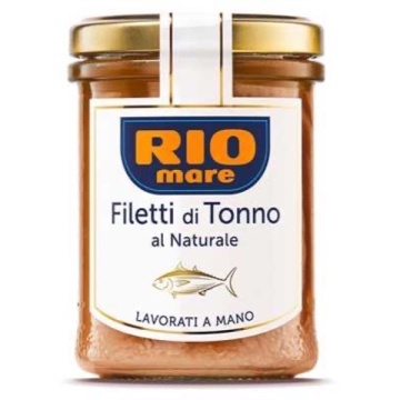 TON RIO MARE FILE NATURAL STICLA 180 GR