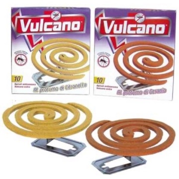 VULCANO SPIRALE EXTRA PARFUMATE ASORTATE 10 BUC