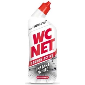 WC NET GEL CARBON ACTIVE INSTANT WHITE 700 ML