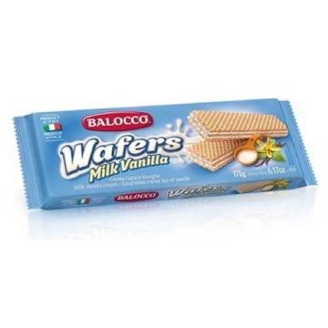 BALOCCO WAFERS LAPTE SI VANILIE 175 GR