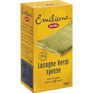 BARILLA EMILIANE LASAGNA VERDE CU OU 500 G