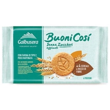 BISCUITI GALBUSERA BUONI COSI CEREALE FARA ZAHAR