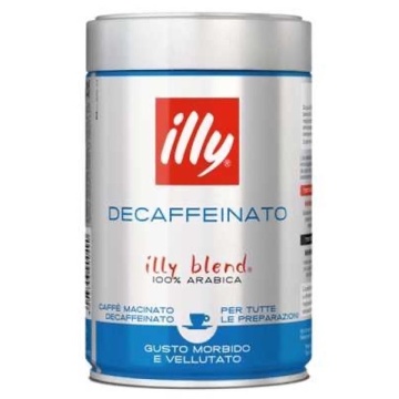 CAFEA ILLY MACINATA DECAF 250 GR