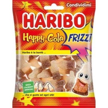 CARAMELLE HARIBO HAPPY COLA FRIZZI 175 GR