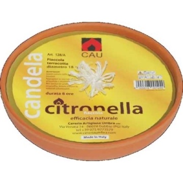 CITRONELLA TORTA TERACOTA 18X5 CM