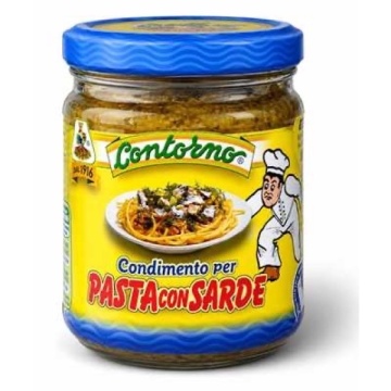 CONTORNO SOS PENTRU PASTE CU SARDINE 195 G