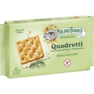 CRACKERS MULINO BIANCO PATRATE FARA GLUTEN 200 GR