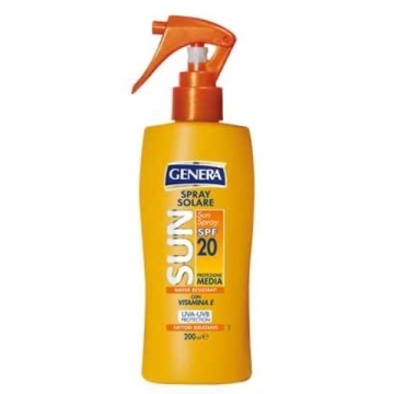 GENERA SUN SPRAY SOLAR SPF 20 200 ML
