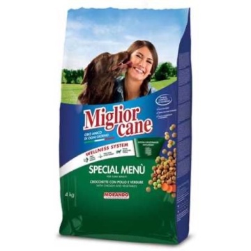 MIGLIOR CANE SUPA SPECIAL MENU CU LEGUME 4 KG